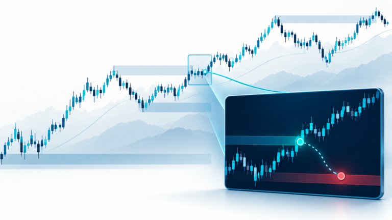Higher time frame context paired with lower time frame trade execution